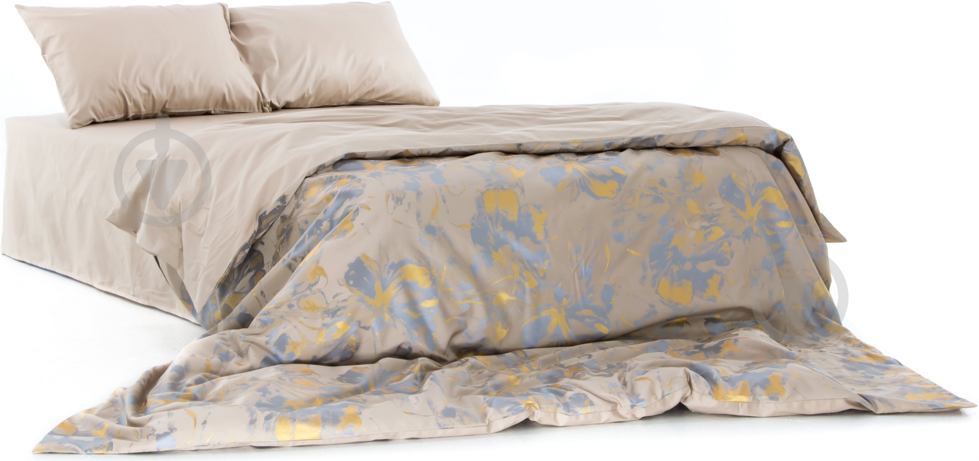 Комплект постельного белья Bermo Rouen 2,0 бежевый Bermo - фото 2 Комплект постельного белья Bermo Rouen 2,0 бежевый Bermo - фото 2