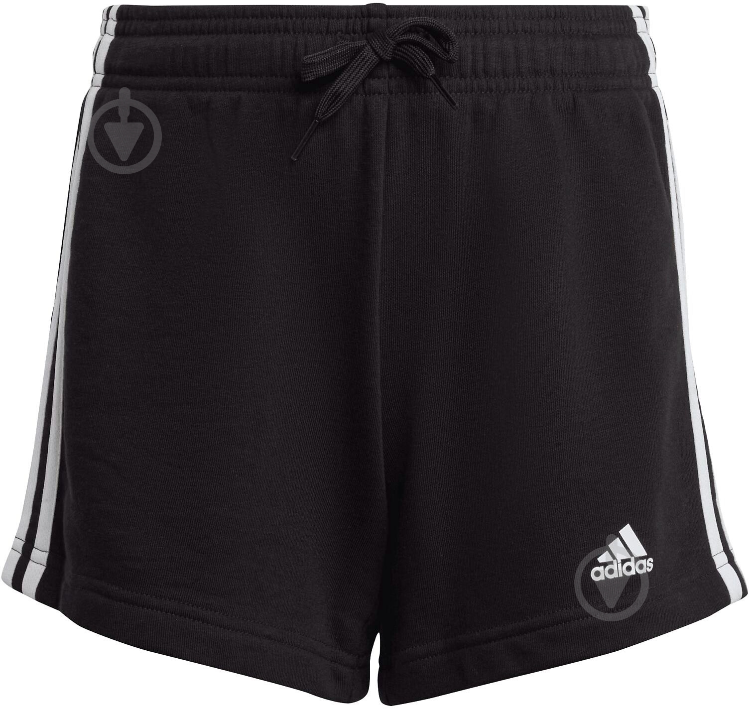 Шорты Adidas Essentials 3 Stripes IC3631 р. 152 черный - фото 1