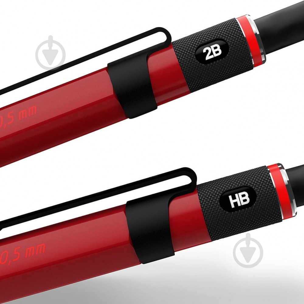 Олівець механічний 500 Red PCL 0,5 Rotring Drawing - фото 3