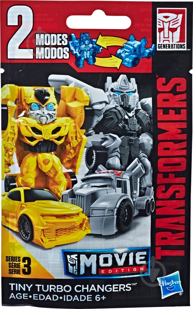 Игрушка-трансформер Hasbro Трансформеры 6: Мини-Титан в ассортименте E0692 - фото 1