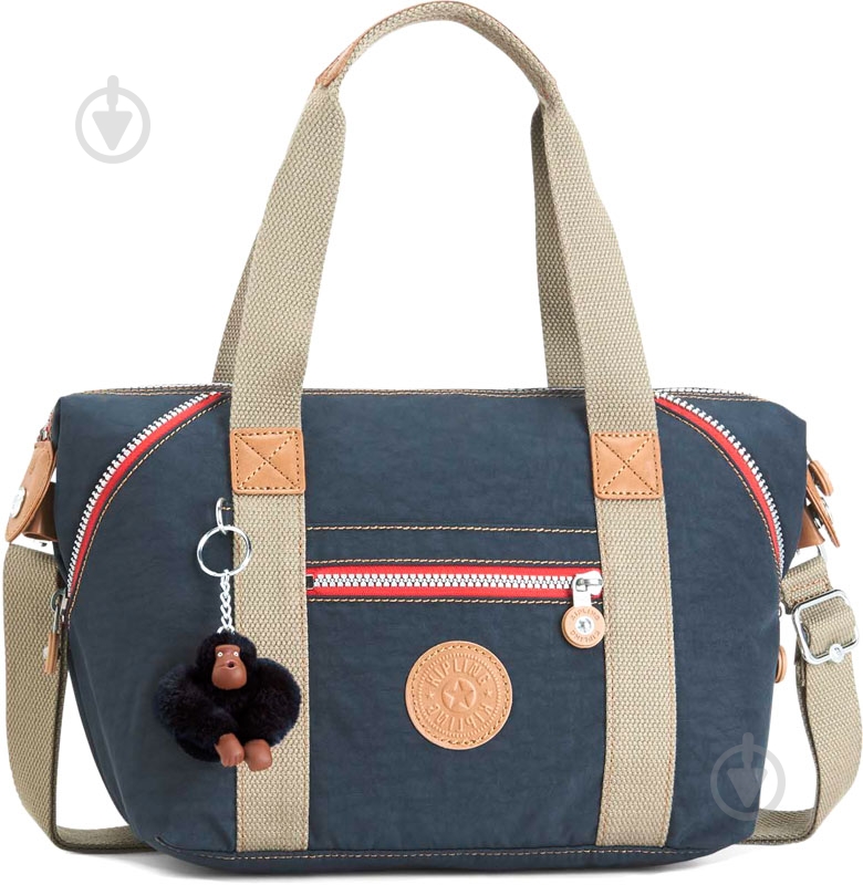 Сумка женская Kipling Art Mini синийбежевый K0132799S - фото 1