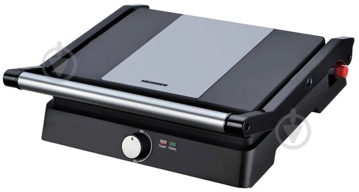 Гриль контактный Heinner HEPG-F2000BKSS - фото 1