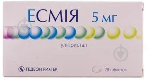Эсмия №28 (14х2) таблетки 5 мг - фото 1 Эсмия №28 (14х2) таблетки 5 мг - фото 1