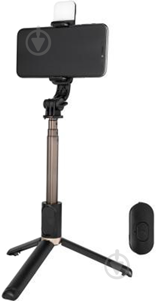 Селфи-монопод Gelius GP-SS012 black Pro Selfie Monopod Tripod Selfielight - фото 8