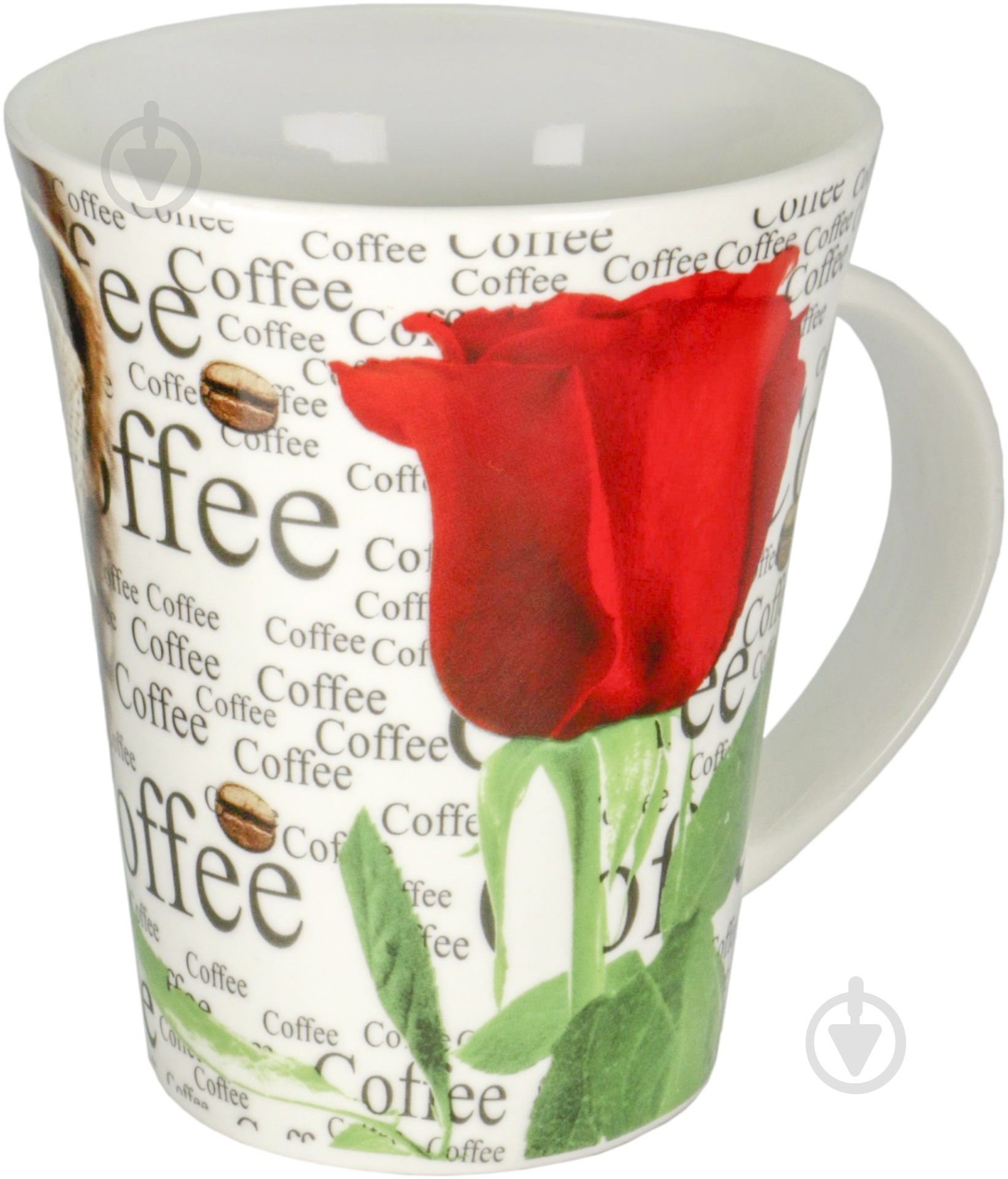 Чашка UP! (Underprice) Кофейная роза 350 мл - фото 1