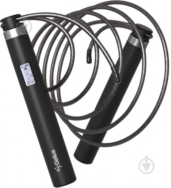 Скакалка Gelius Pro Smart Rope Kangaroo 2 GP-SR002 Чорний - фото 1