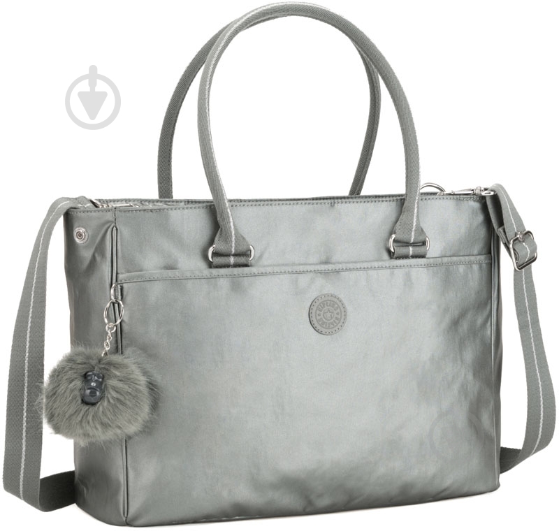 Сумка женская Kipling Artego серебряный KI368519U - фото 1 Сумка женская Kipling Artego серебряный KI368519U - фото 1