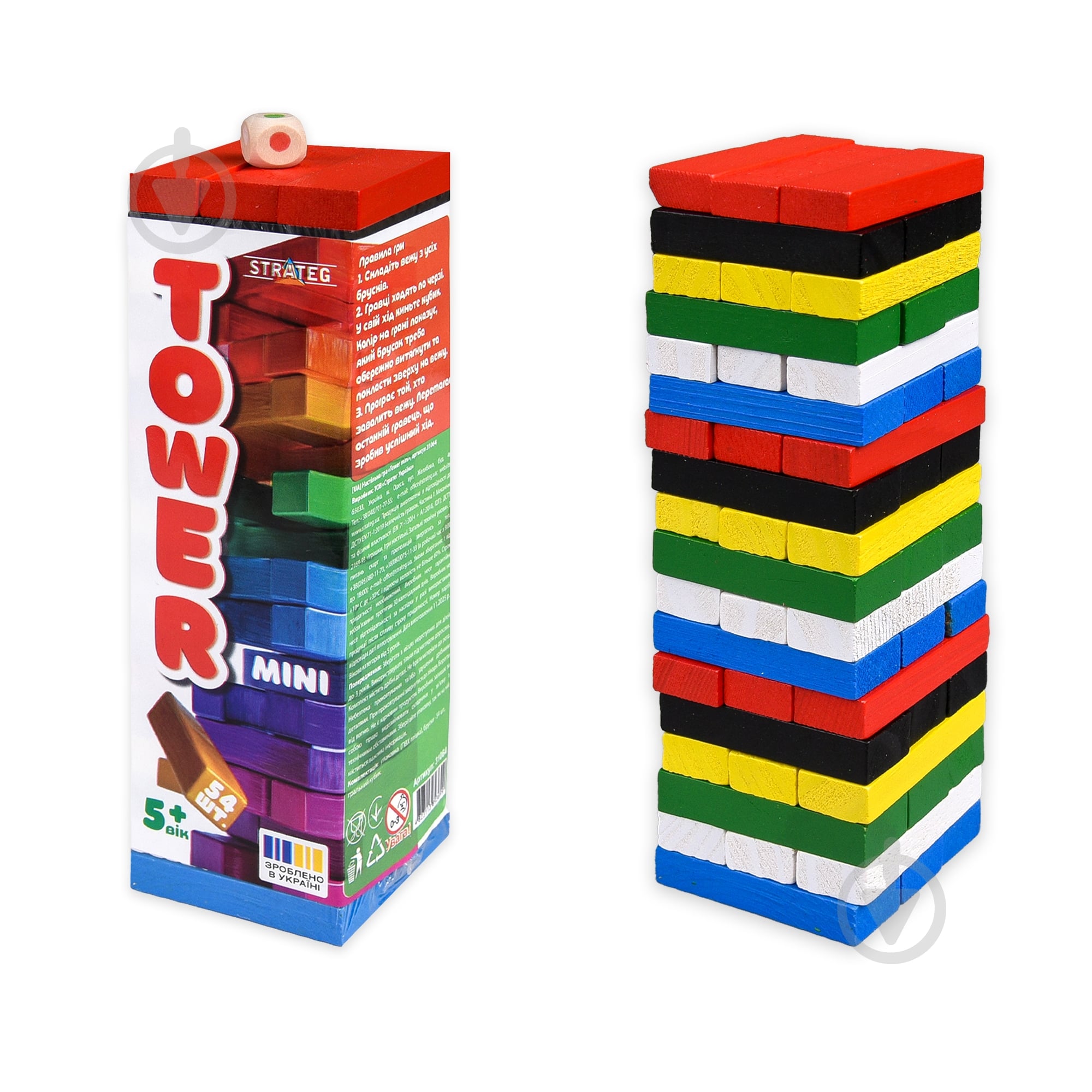 Игра настольная Strateg TOWER MINI 31064 - фото 1