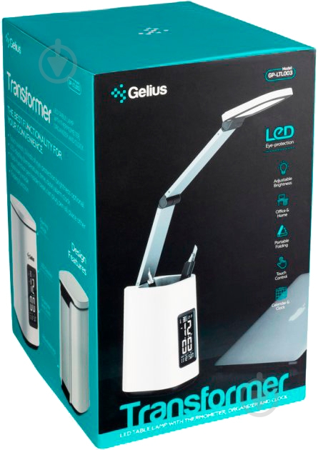 Настольная лампа Gelius Pro LED Desk Lamp Transformer белый GP-LTL003 - фото 13 Настольная лампа Gelius Pro LED Desk Lamp Transformer белый GP-LTL003 - фото 13