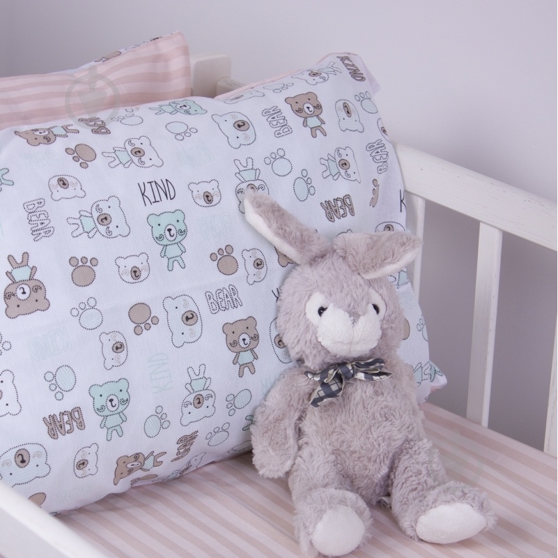 Наволочка Ranforce Elite Kids Time 19-0002 Pretty Bears 50x70 см мульті MirSon - фото 2 Наволочка Ranforce Elite Kids Time 19-0002 Pretty Bears 50x70 см мульті MirSon - фото 2