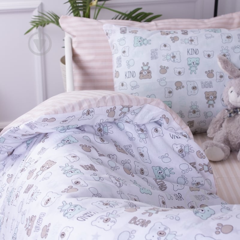 Наволочка Ranforce Elite Kids Time 19-0002 Pretty Bears 50x70 см мульті MirSon - фото 4 Наволочка Ranforce Elite Kids Time 19-0002 Pretty Bears 50x70 см мульті MirSon - фото 4