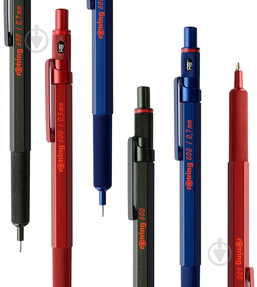Карандаш механический 600 Blue PCL 0,5 Rotring Drawing - фото 2