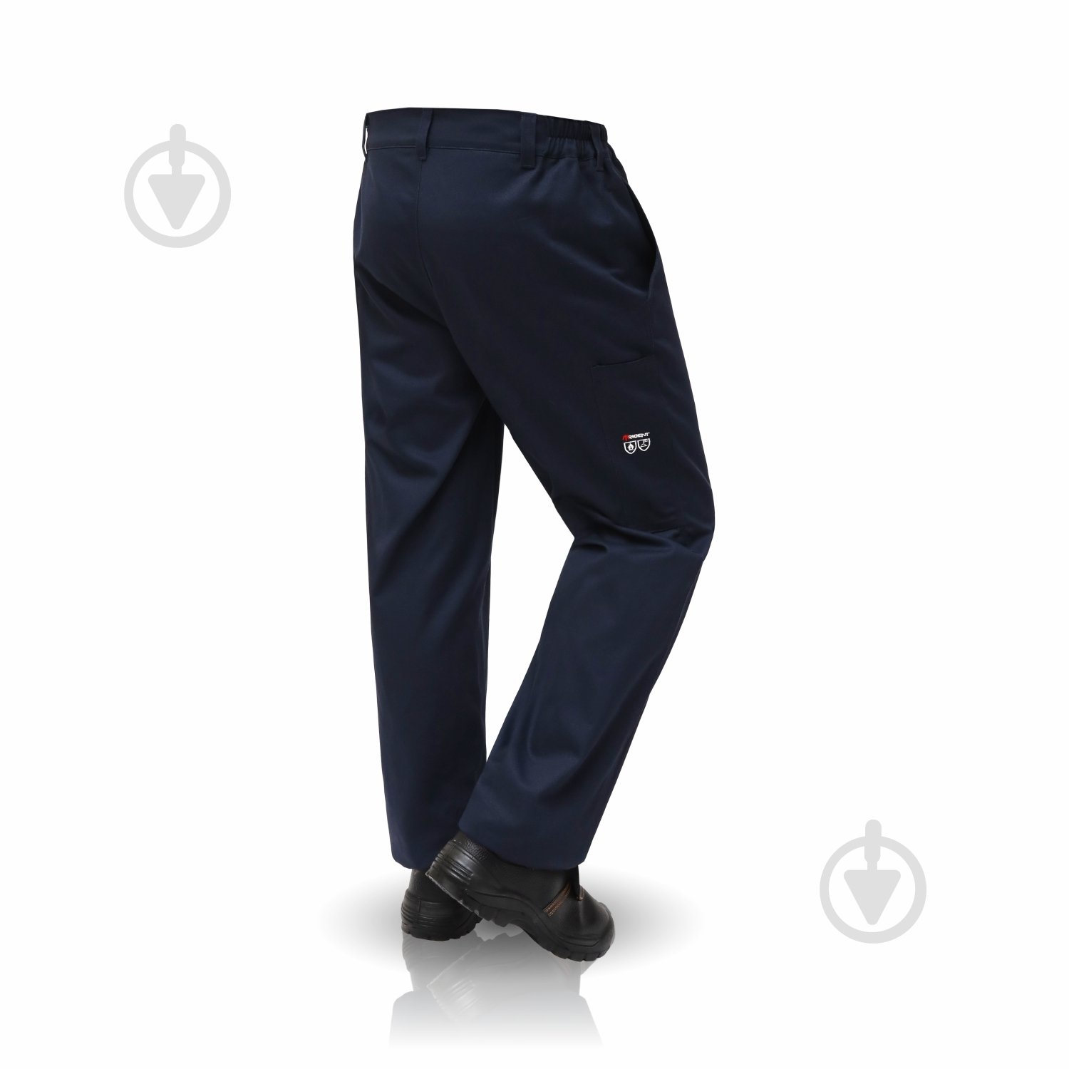 Брюки сварщика Trident Стеллар р. 3XL рост 5-6 темно-синий - фото 2