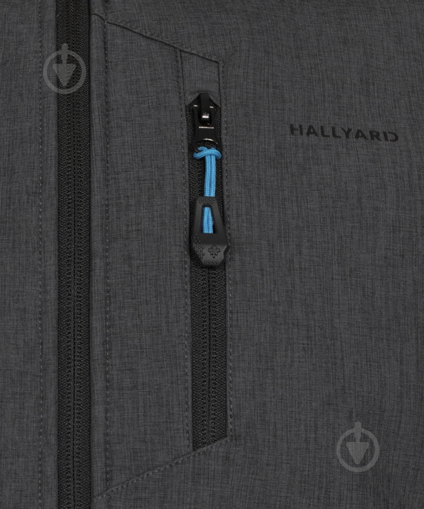 Куртка мужская демисезонная Hallyard Sven SoftShell 2324.11.56 р.M темно-серая - фото 4 Куртка мужская демисезонная Hallyard Sven SoftShell 2324.11.56 р.M темно-серая - фото 4