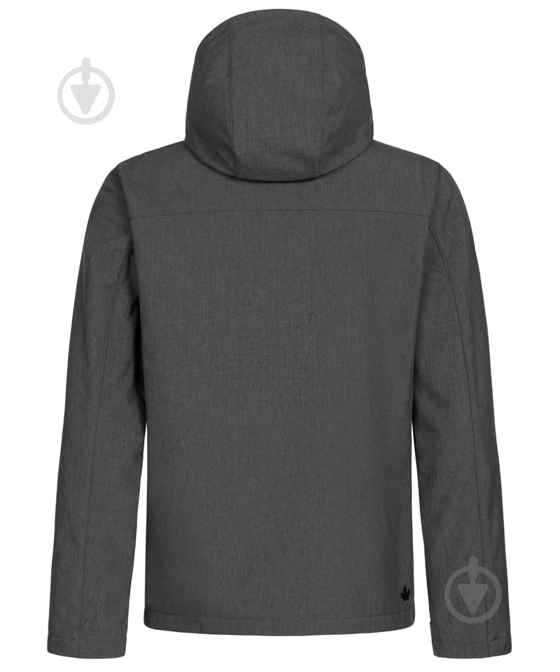 Куртка мужская демисезонная Hallyard Sven SoftShell 2324.11.57 р.L темно-серая - фото 3 Куртка мужская демисезонная Hallyard Sven SoftShell 2324.11.57 р.L темно-серая - фото 3