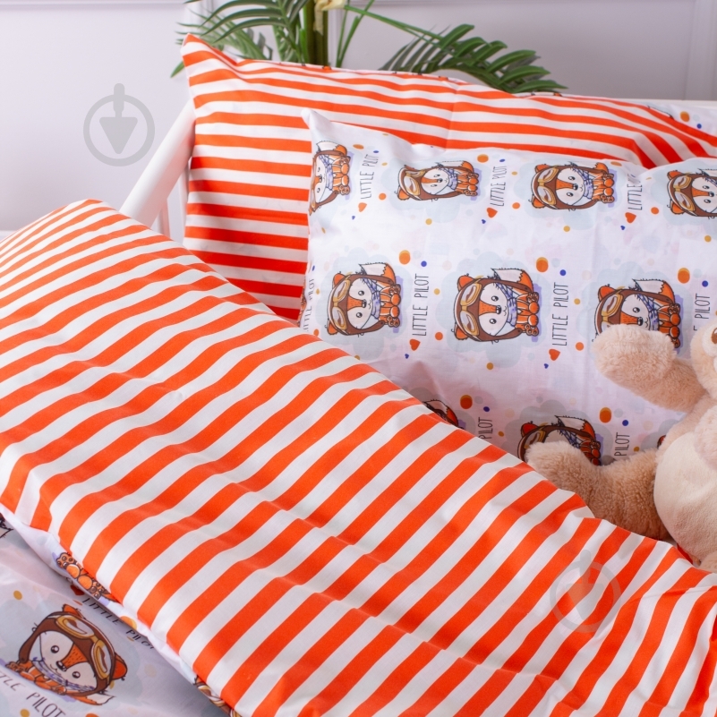 Наволочка Ranforce Elite Kids Time 19-0003 Little Pilot 50x70 см мульті MirSon - фото 5