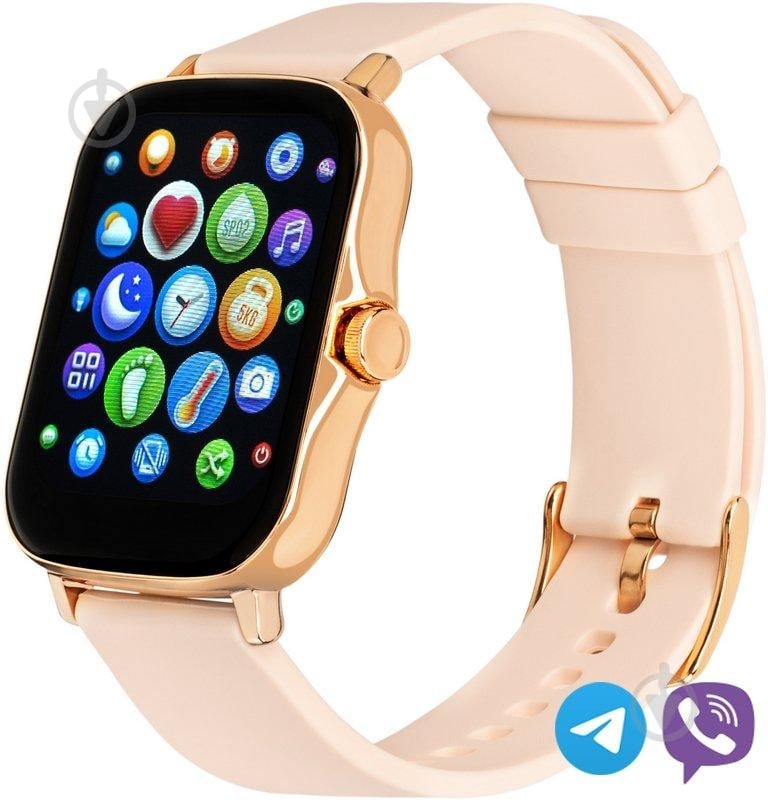 Смарт-часы Gelius Amazwatch GT2 Lite gold (GP-SW003) - фото 1 Смарт-часы Gelius Amazwatch GT2 Lite gold (GP-SW003) - фото 1