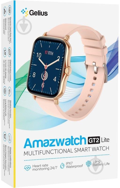 Смарт-часы Gelius Amazwatch GT2 Lite gold (GP-SW003) - фото 24 Смарт-часы Gelius Amazwatch GT2 Lite gold (GP-SW003) - фото 24