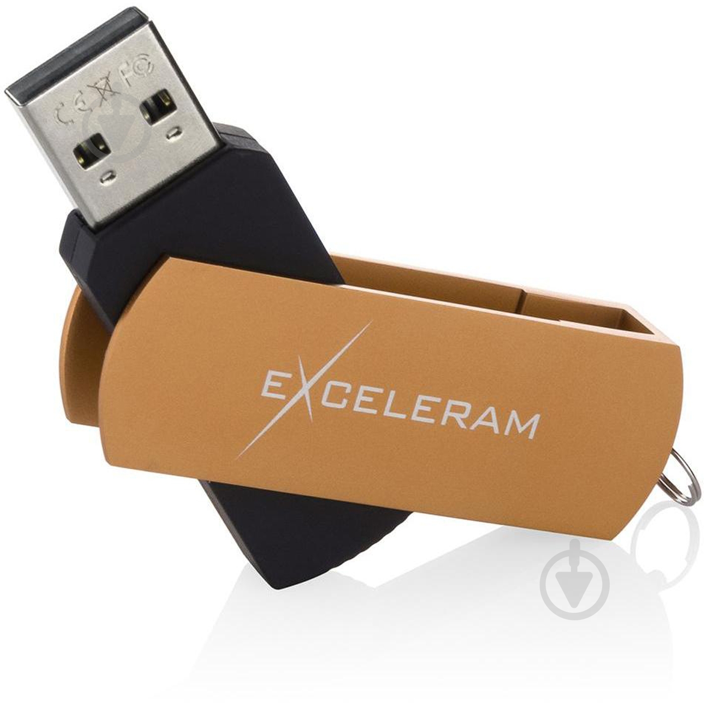 Флешпам'ять USB Exceleram P2 Series 16 ГБ USB 2.0 brown (EXP2U2BRB16) - фото 5