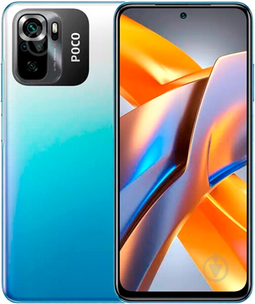 Смартфон POCO M5s 6/128GB blue (971303) - фото 1 Смартфон POCO M5s 6/128GB blue (971303) - фото 1