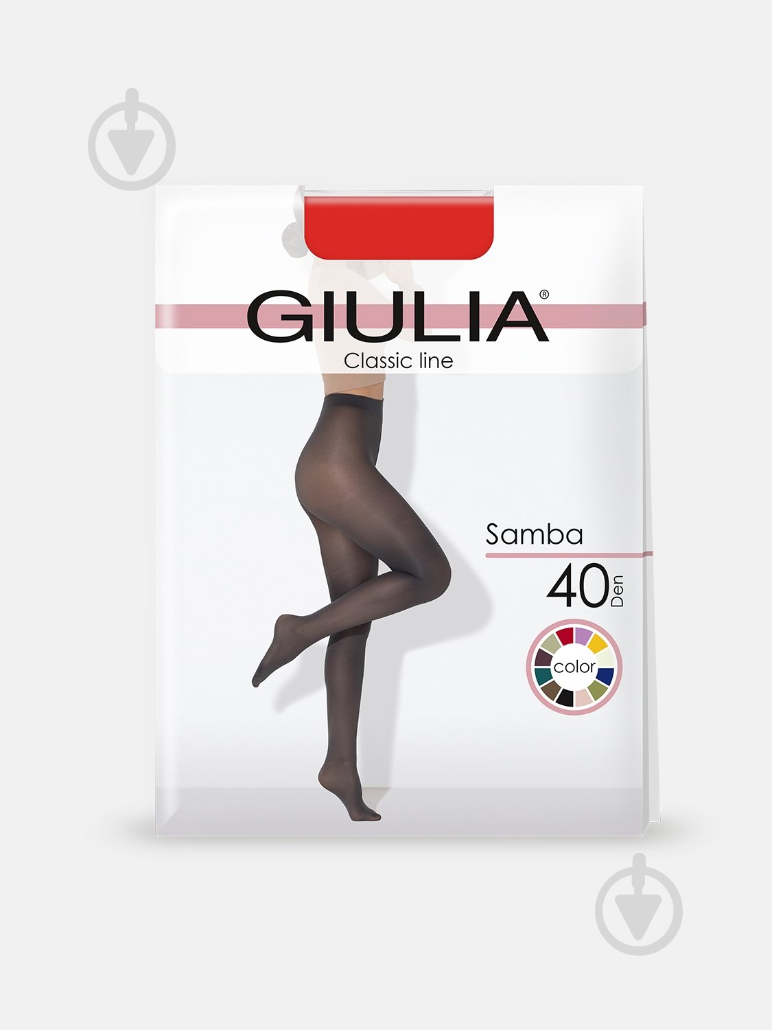 Колготки женские Giulia SAMBA 40 р. 2 aurora red - фото 1