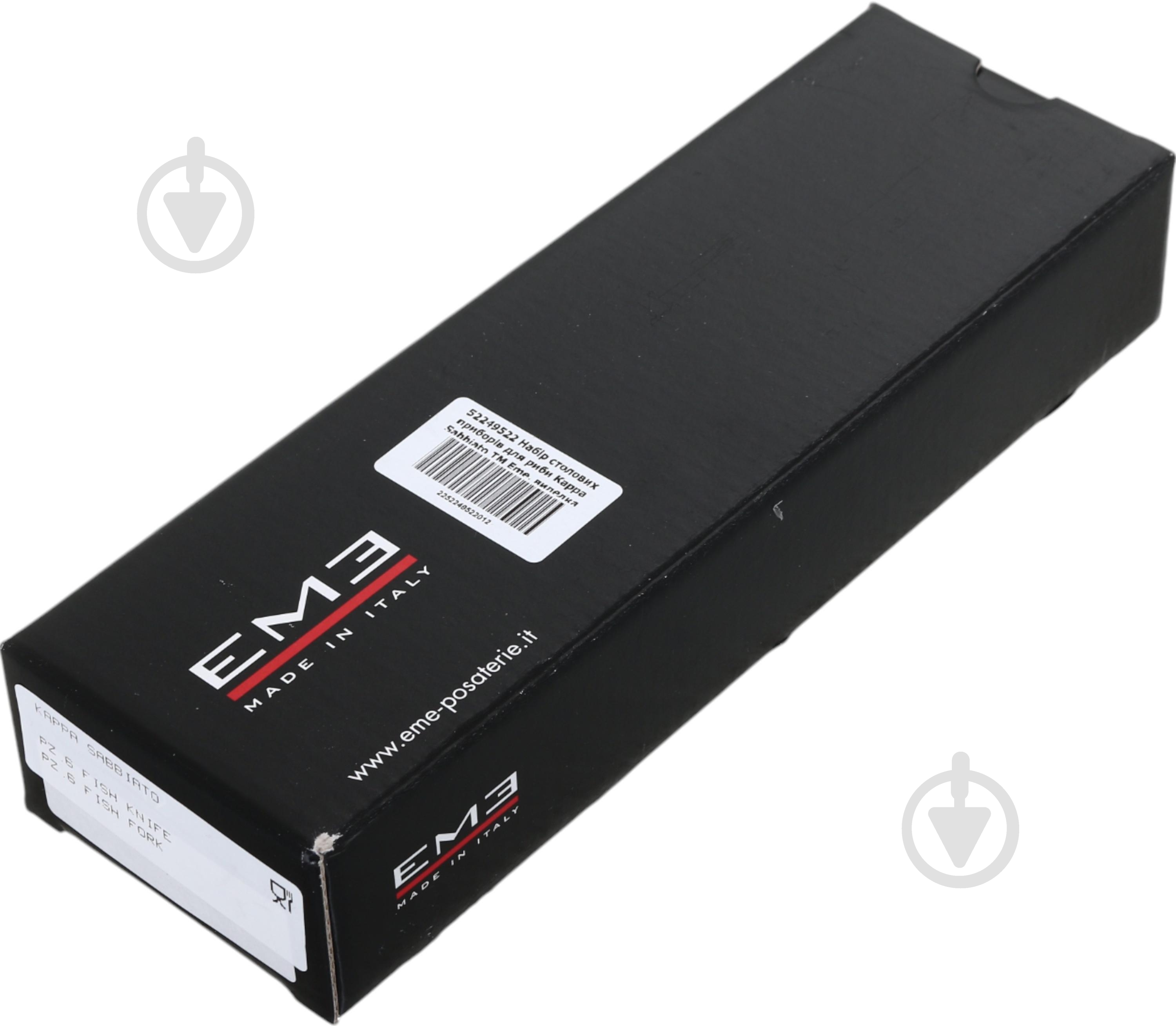 Набір столових приборів Eme Kappa Sabbiato S12PKP/SA - фото 6 Набір столових приборів Eme Kappa Sabbiato S12PKP/SA - фото 6