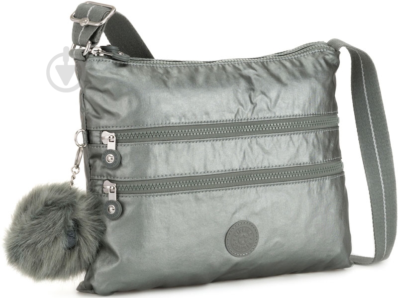Сумка женская Kipling Alvar серебряный K1247219U - фото 1