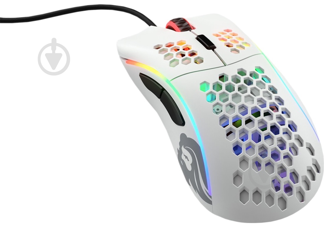 Мышь GLORIOUS Model D Matte, white (GD-White) - фото 2