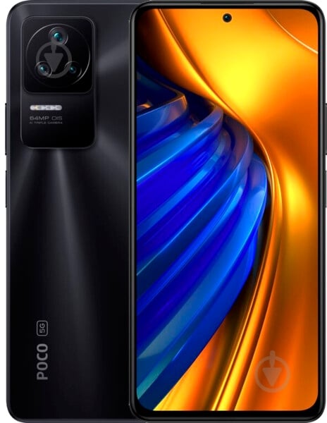 Смартфон POCO F4 6/128GB night black (946655) - фото 1