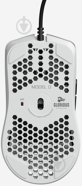 Мышь GLORIOUS Model O Minus Glossy, white (GOM-GWhite) - фото 2