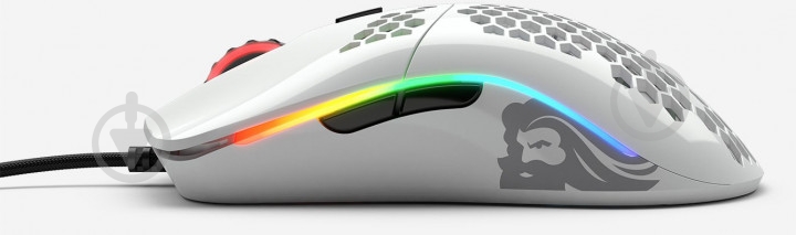 Мышь GLORIOUS Model O Minus Glossy, white (GOM-GWhite) - фото 5
