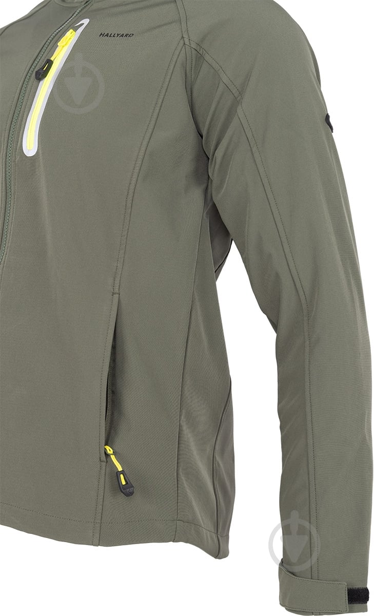 Куртка мужская демисезонная Hallyard Sixten 002 SoftShell 2324.11.71 р.XXL олива - фото 6 Куртка мужская демисезонная Hallyard Sixten 002 SoftShell 2324.11.71 р.XXL олива - фото 6