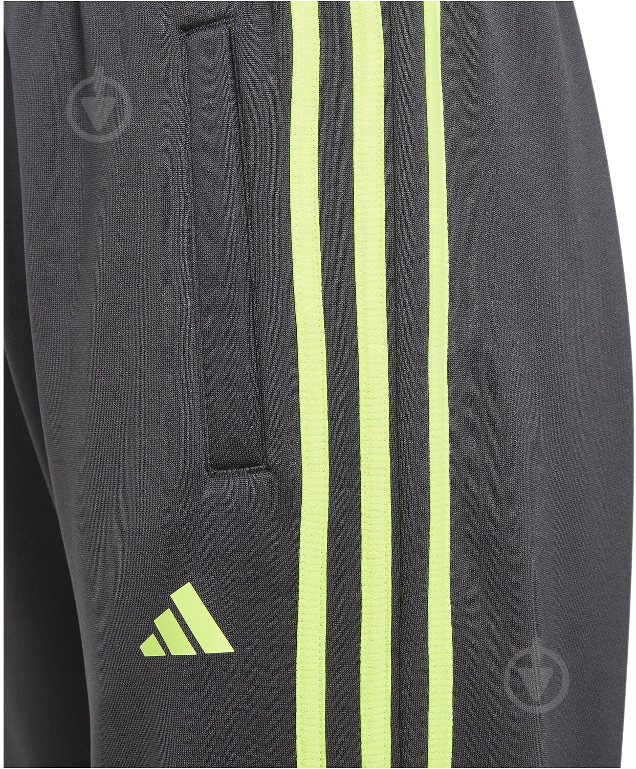 Брюки Adidas Train Essentials 3-Stripes HZ0087 р. 152 серый - фото 4 Брюки Adidas Train Essentials 3-Stripes HZ0087 р. 152 серый - фото 4