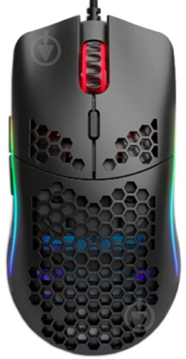 Мышь GLORIOUS Model O Minus Matte, black (GOM-Black) - фото 1