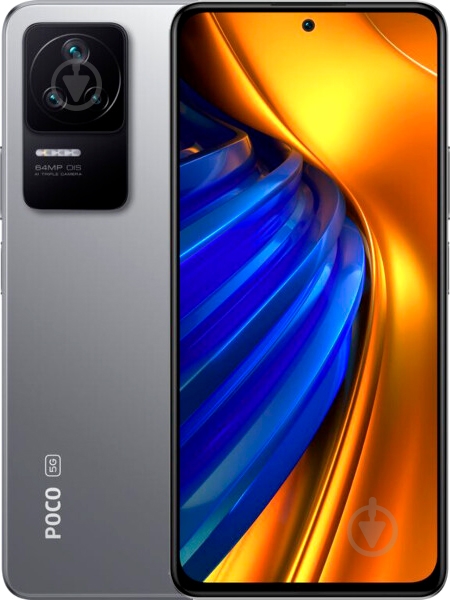 Смартфон POCO F4 6/128GB moonlight silver (945004) - фото 1 Смартфон POCO F4 6/128GB moonlight silver (945004) - фото 1