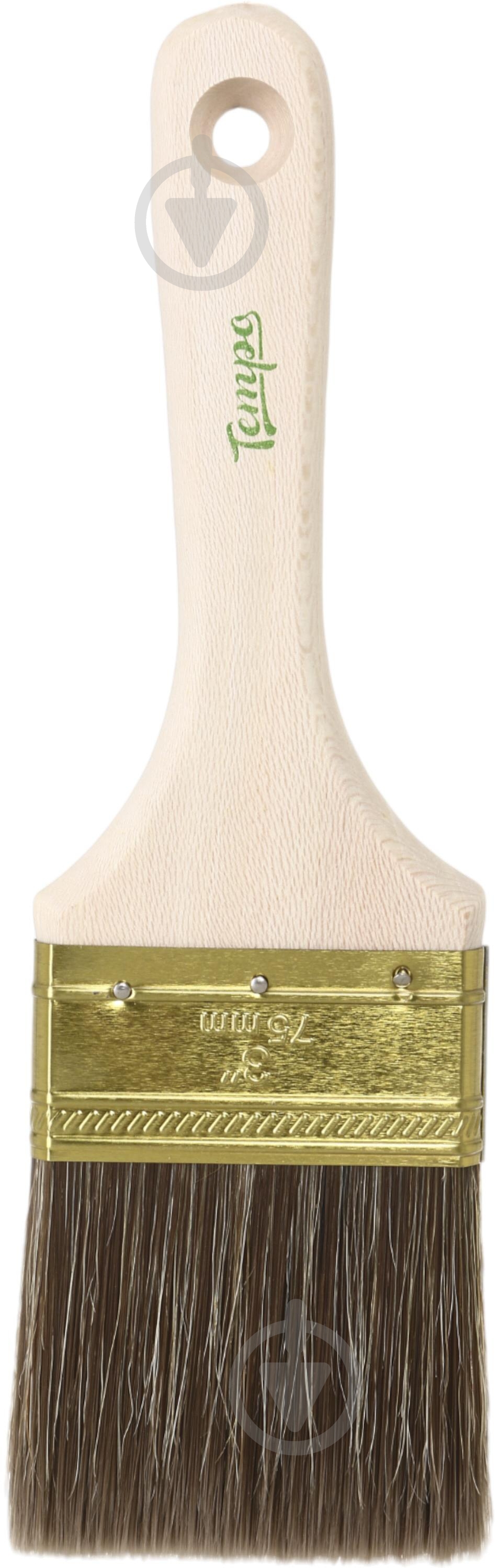 Пензлик Tempo для роботи з дерев’яними поверхнями 3" 75 мм 4-5 - фото 1 Пензлик Tempo для роботи з дерев’яними поверхнями 3" 75 мм 4-5 - фото 1