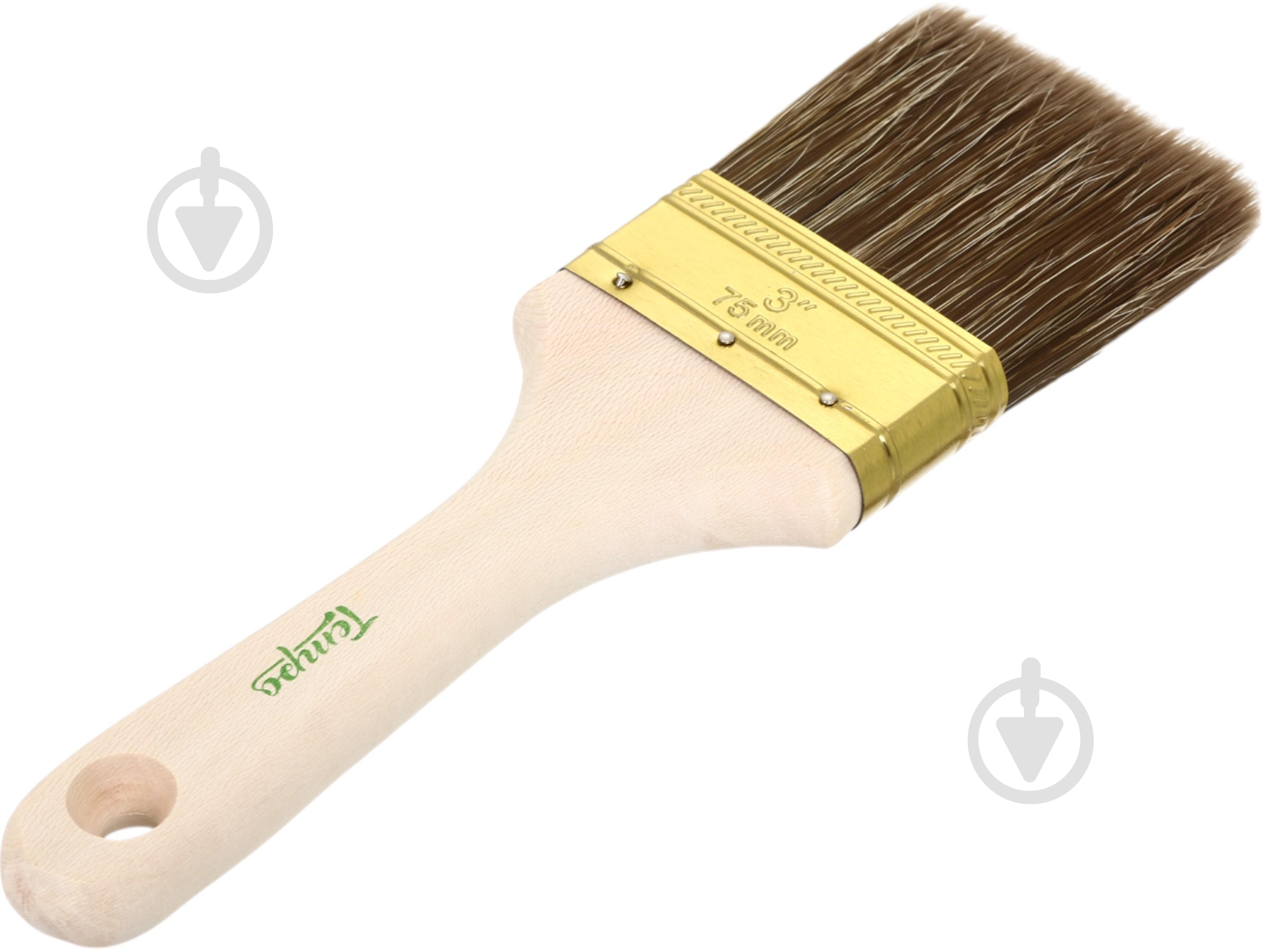 Пензлик Tempo для роботи з дерев’яними поверхнями 3" 75 мм 4-5 - фото 3 Пензлик Tempo для роботи з дерев’яними поверхнями 3" 75 мм 4-5 - фото 3