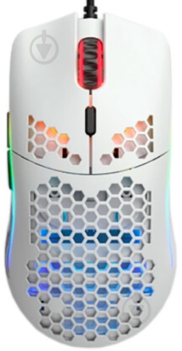 Мышь GLORIOUS Model O Minus Matte, white (GOM-White) - фото 1