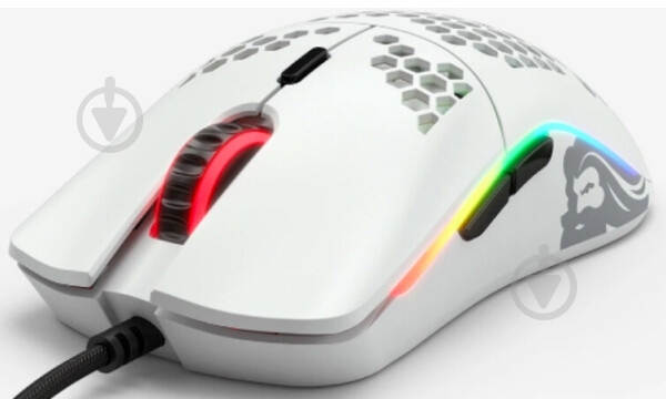 Мышь GLORIOUS Model O Minus Matte, white (GOM-White) - фото 3