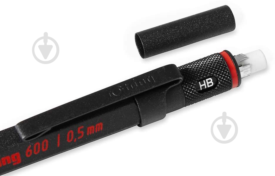 Олівець механічний 600 Black PCL 0,5 Rotring Drawing - фото 4 Олівець механічний 600 Black PCL 0,5 Rotring Drawing - фото 4