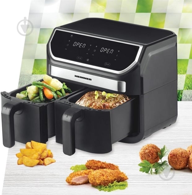 Мультипечь Heinner HAF-KDB1700BK - фото 4 Мультипечь Heinner HAF-KDB1700BK - фото 4