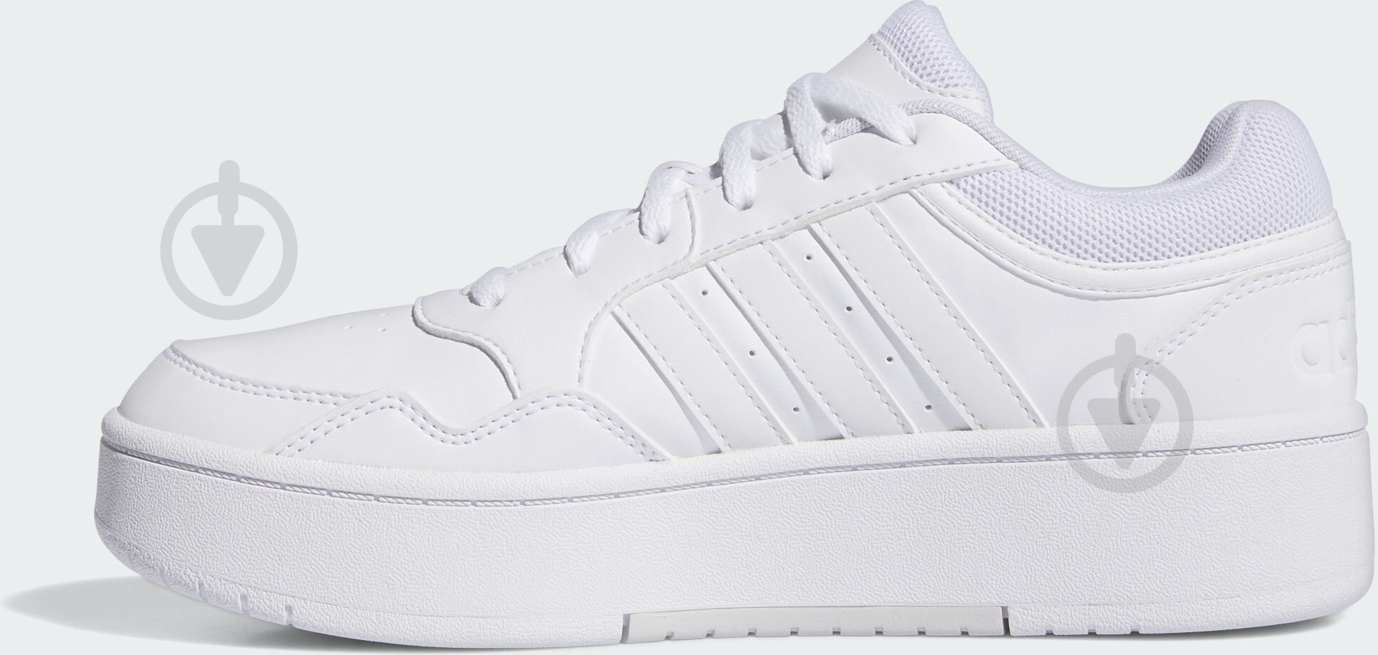 Кросівки жіночі демісезонні Adidas HOOPS 3.0 BOLD W ID2855 р.40 2/3 білі - фото 2