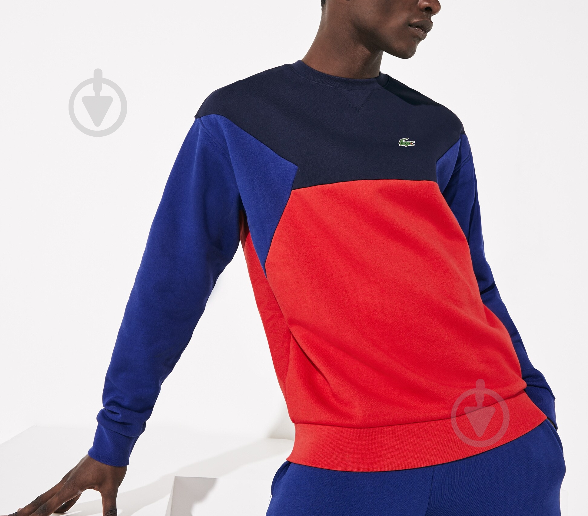 Свитшот Lacoste SH164140F р.M красный - фото 4 Свитшот Lacoste SH164140F р.M красный - фото 4