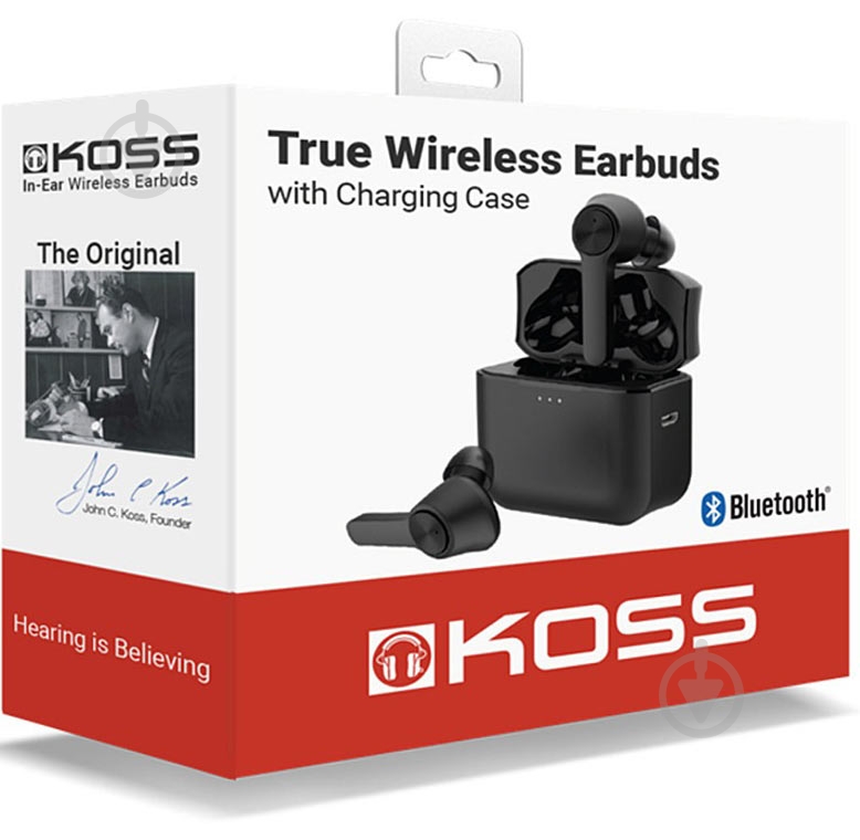 Наушники Koss TWS150i True Wireless Mic black (196594.101) - фото 7