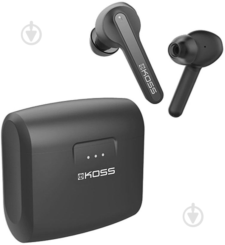 Наушники Koss TWS150i True Wireless Mic black (196594.101) - фото 1