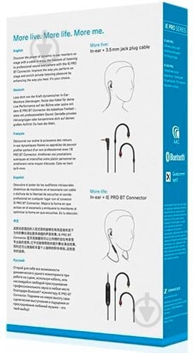 Навушники Sennheiser IE 100 PRO Wireless black (509171) - фото 7