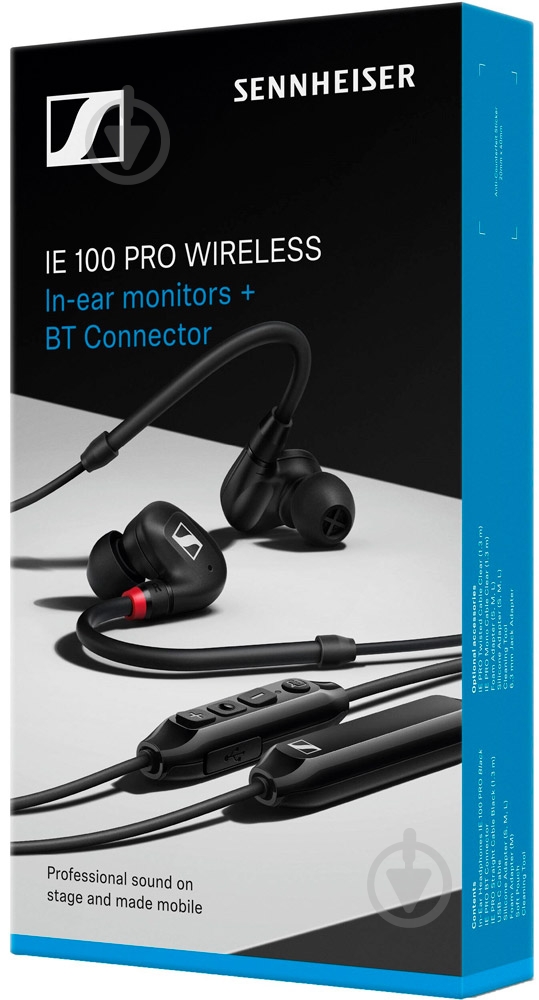 Навушники Sennheiser IE 100 PRO Wireless black (509171) - фото 6