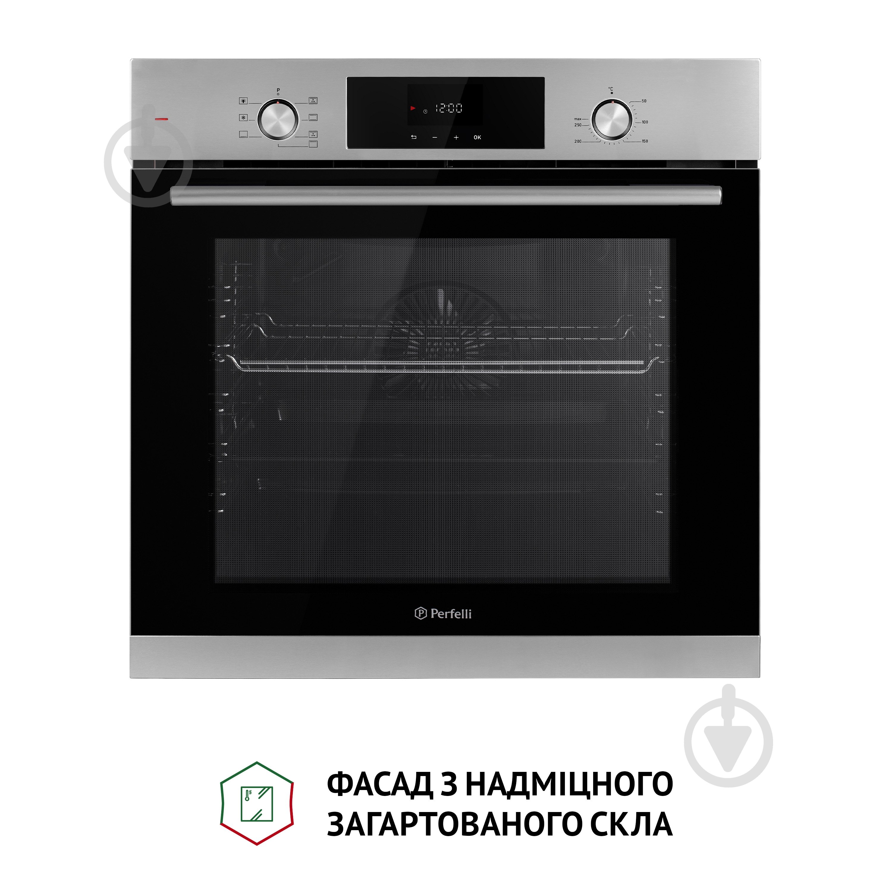 Духова шафа Perfelli PERLA 6D7 INOX електрична повновбудовувана - фото 3
