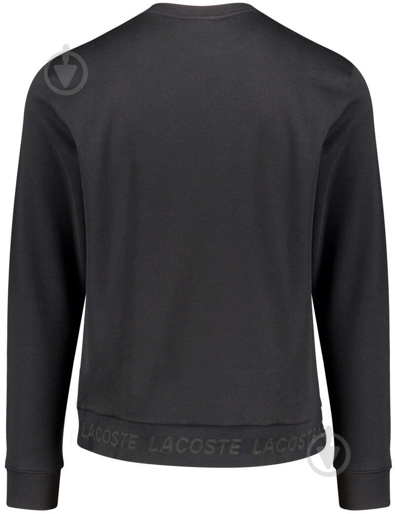 Свитшот Lacoste SH8577031 р.L черный - фото 2