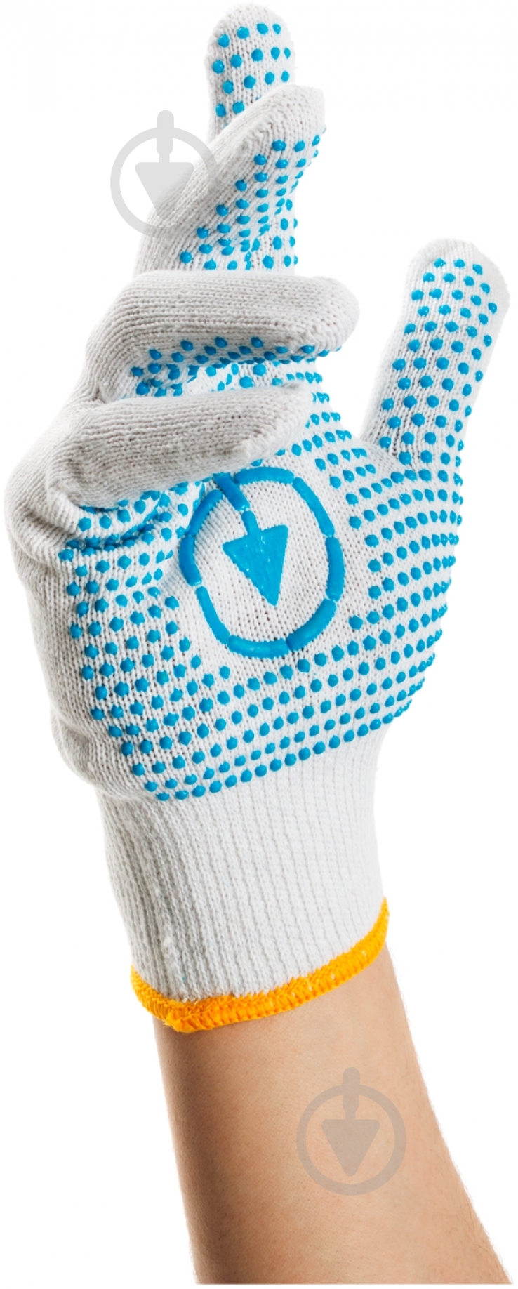 Перчатки Compass с покрытием ПВХ точка XL (10) XG-1101 - фото 1